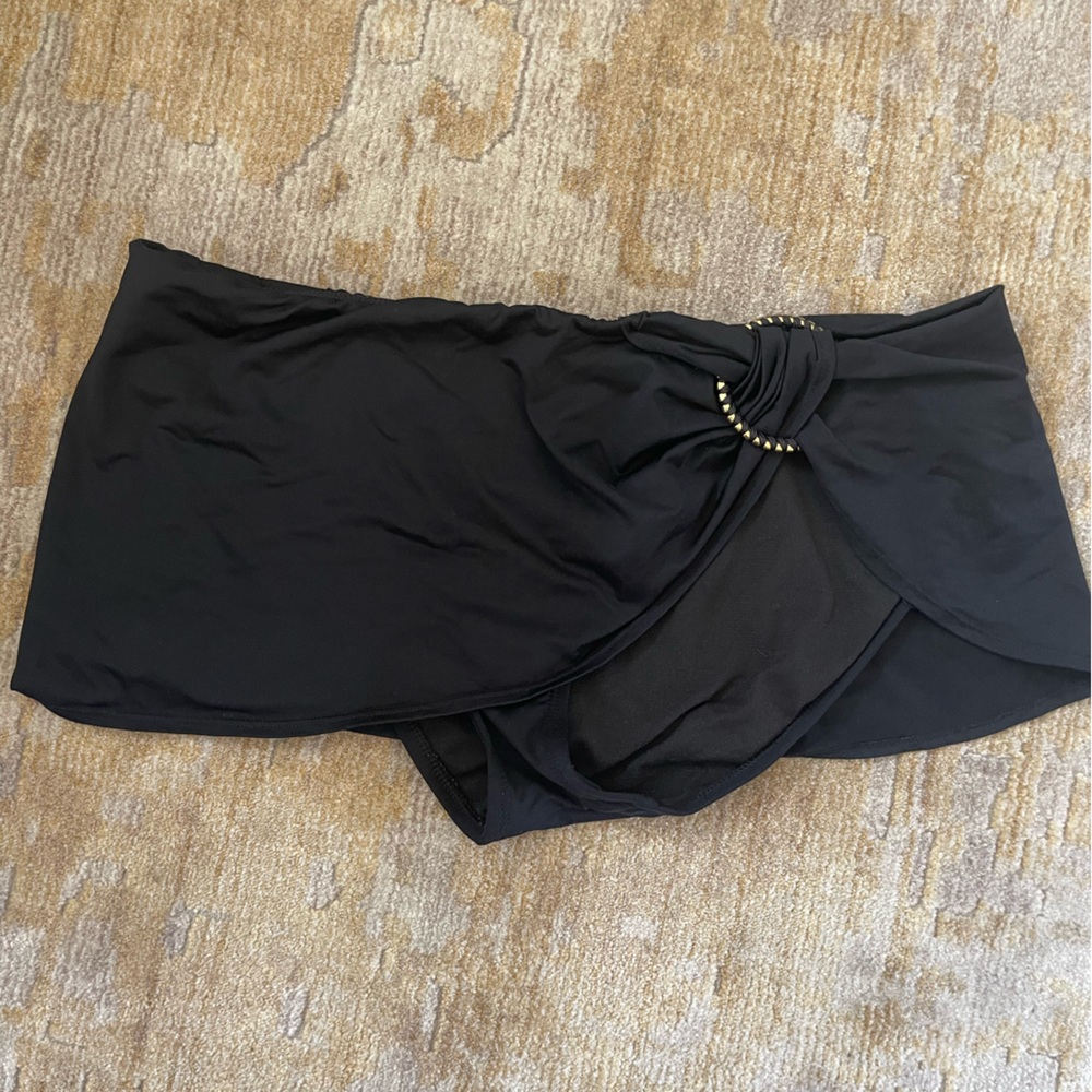 Black Bikini Skirt